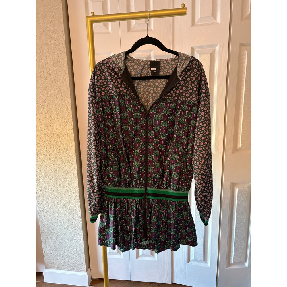 Anna Sui Windbreaker Pocket Full of Poises Petite P, Floral Garden Luxury